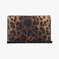 Dauphine Leopard Brown Coated Canvas レオパード ヒョウ柄 ブラウン コーティングキャンバス 