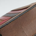 Rosalia Brown × Red Lizard-Embossed Leather × Patent 50ロザリア ブラウン × レッド リザード型押しレザー × パテント 50