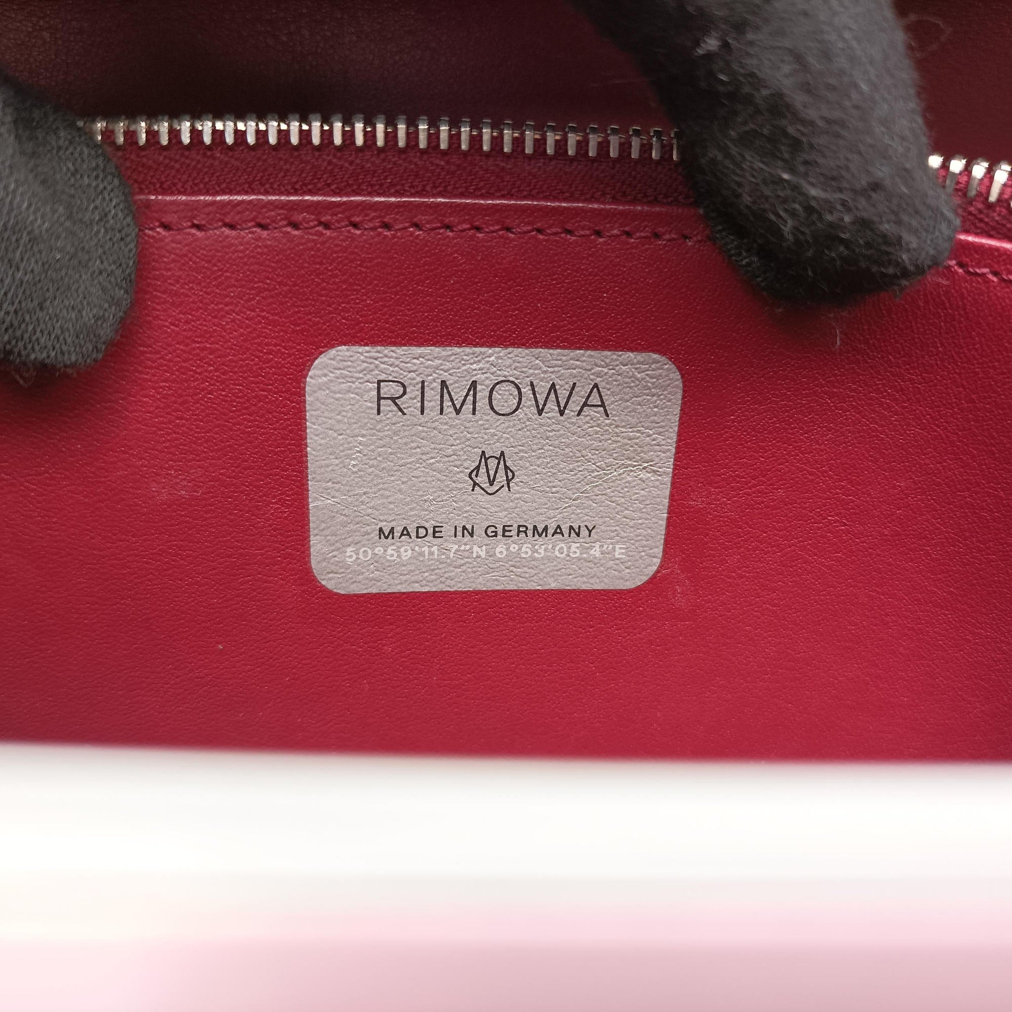 Rimowa Collaboration Pink×red Aluminum×Leather 25-BO-1129リモワコラボ ピンク×レッド アルミニウム×レザー 25-BO-1129