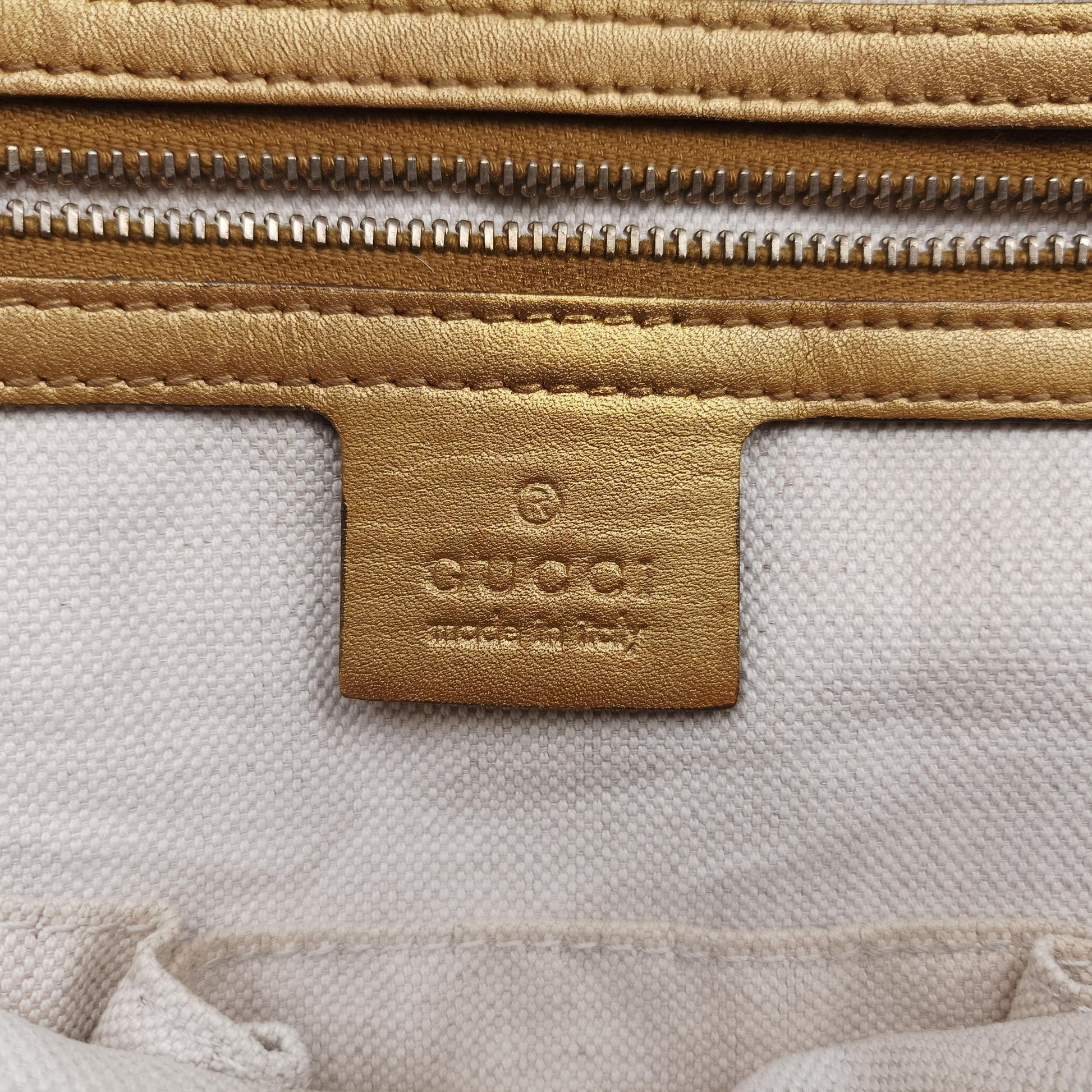Lovely Gold × Beige × Brown GG canvas×leather 257069 F9246895ラブリー ゴールド × ベージュ × ブラウン GG キャンバス×レザー 257069 F9246895