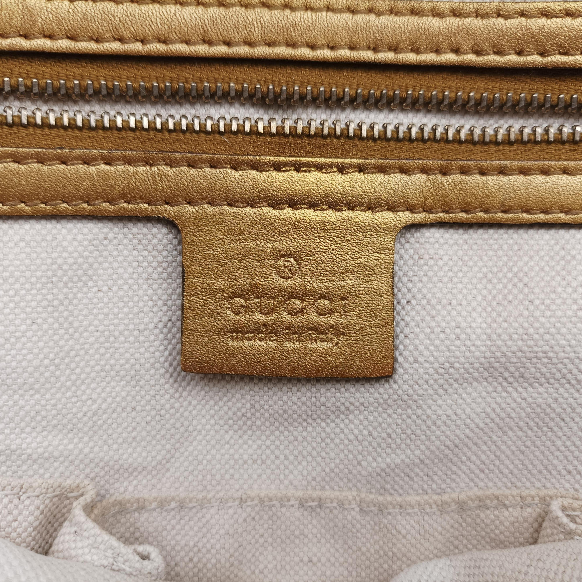 Lovely Gold × Beige × Brown GG canvas×leather 257069 F9246895ラブリー ゴールド × ベージュ × ブラウン GG キャンバス×レザー 257069 F9246895