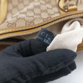 Lovely Gold × Beige × Brown GG canvas×leather 257069 F9246895ラブリー ゴールド × ベージュ × ブラウン GG キャンバス×レザー 257069 F9246895