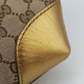 Lovely Gold × Beige × Brown GG canvas×leather 257069 F9246895ラブリー ゴールド × ベージュ × ブラウン GG キャンバス×レザー 257069 F9246895