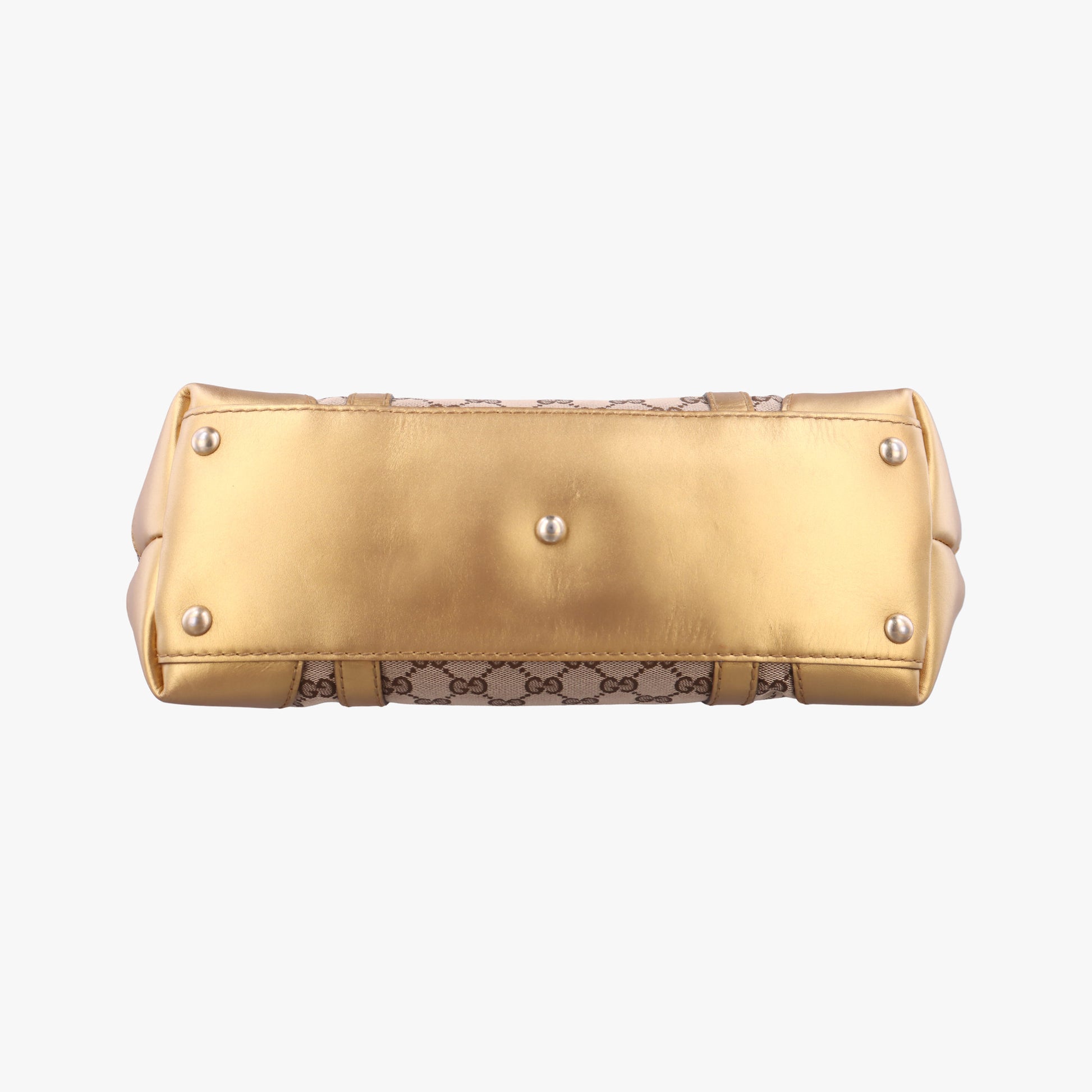Lovely Gold × Beige × Brown GG canvas×leather 257069 F9246895ラブリー ゴールド × ベージュ × ブラウン GG キャンバス×レザー 257069 F9246895