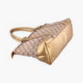 Lovely Gold × Beige × Brown GG canvas×leather 257069 F9246895ラブリー ゴールド × ベージュ × ブラウン GG キャンバス×レザー 257069 F9246895