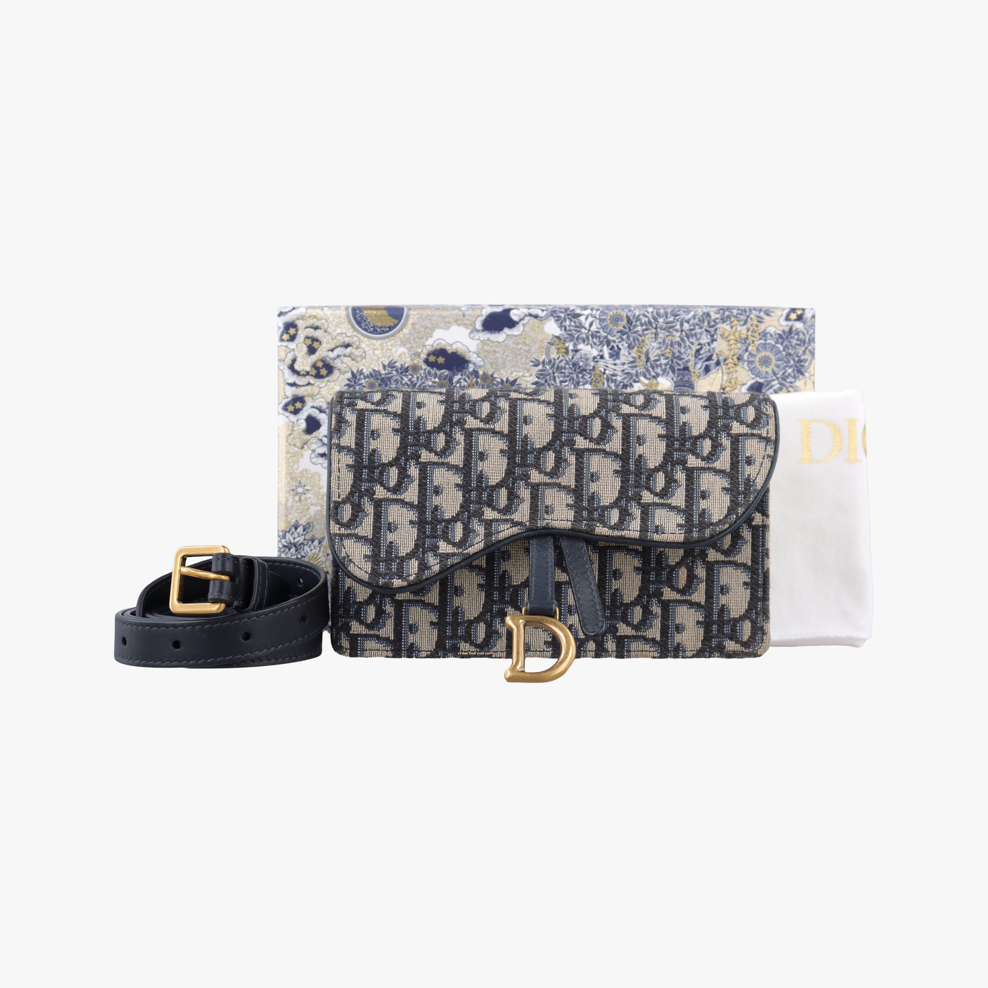 Saddle Gray×Navy×Black Jacquard 05-RU-0230サドル グレー×ネイビー×ブラック ジャガード 05-RU-0230