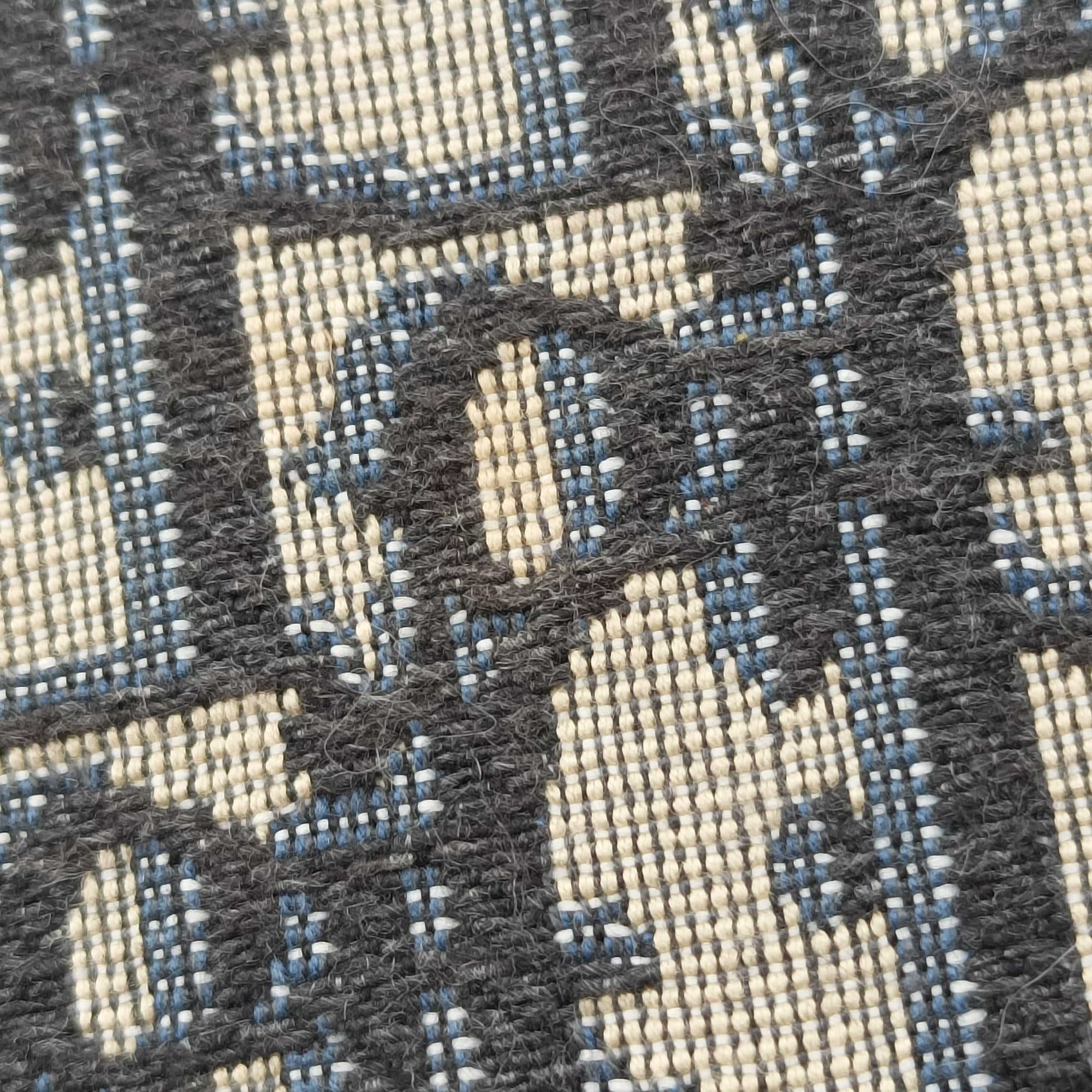 Saddle Gray×Navy×Black Jacquard 05-RU-0230サドル グレー×ネイビー×ブラック ジャガード 05-RU-0230
