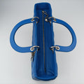 Lady Dior Blue lambskin 18-MA-0163レディディオール ブルー ラムスキン 18-MA-0163