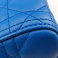 Lady Dior Blue lambskin 18-MA-0163レディディオール ブルー ラムスキン 18-MA-0163