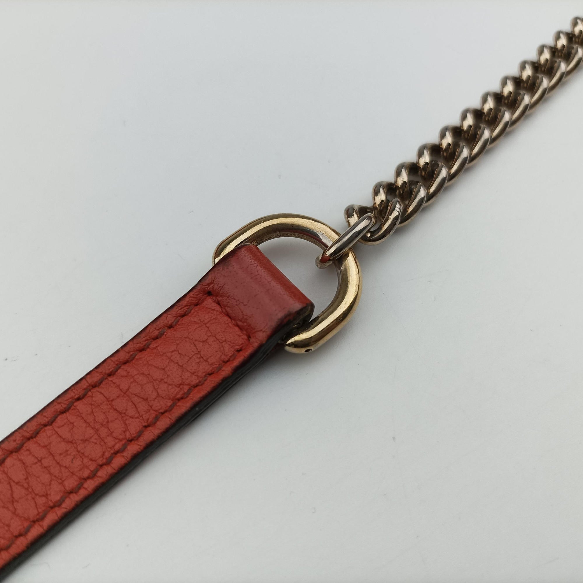 Interlocking G Orange Leather 510304 I025426316インターロッキングG オレンジ レザー 510304 I025426316