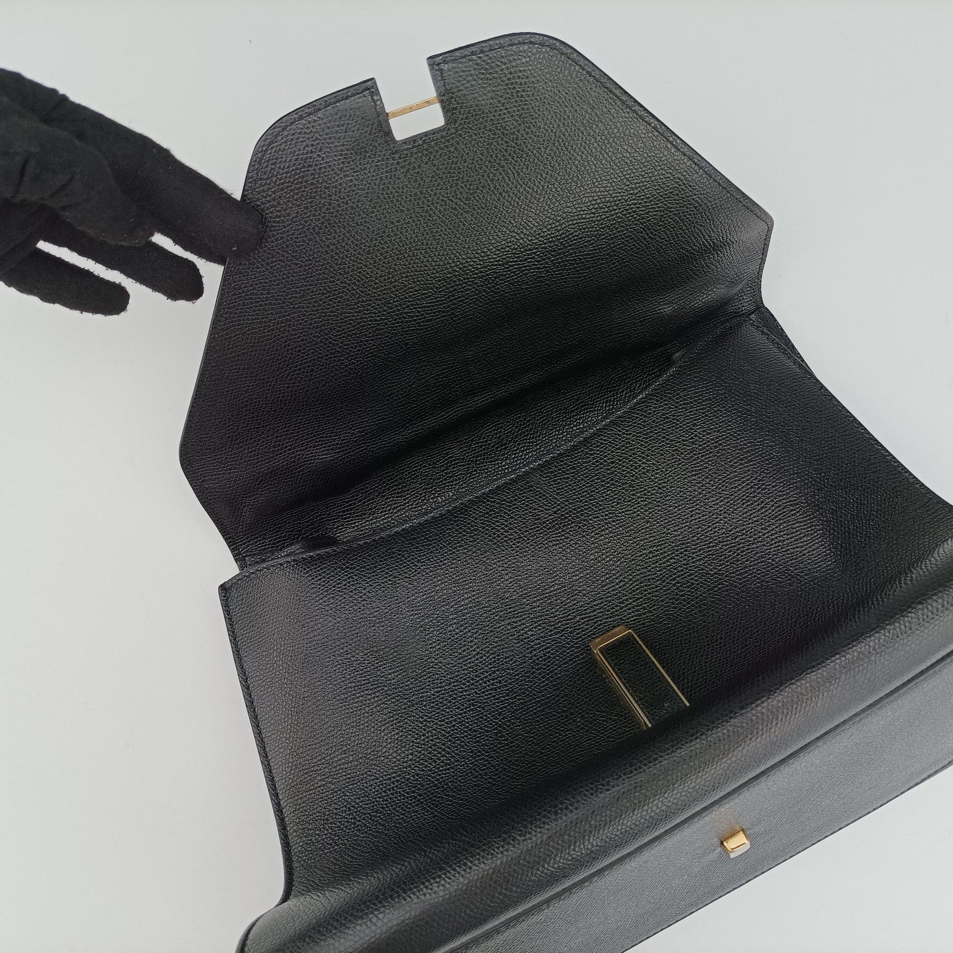 Iside Black Calfskin N 376815イジィデ ブラック カーフスキン N 376815