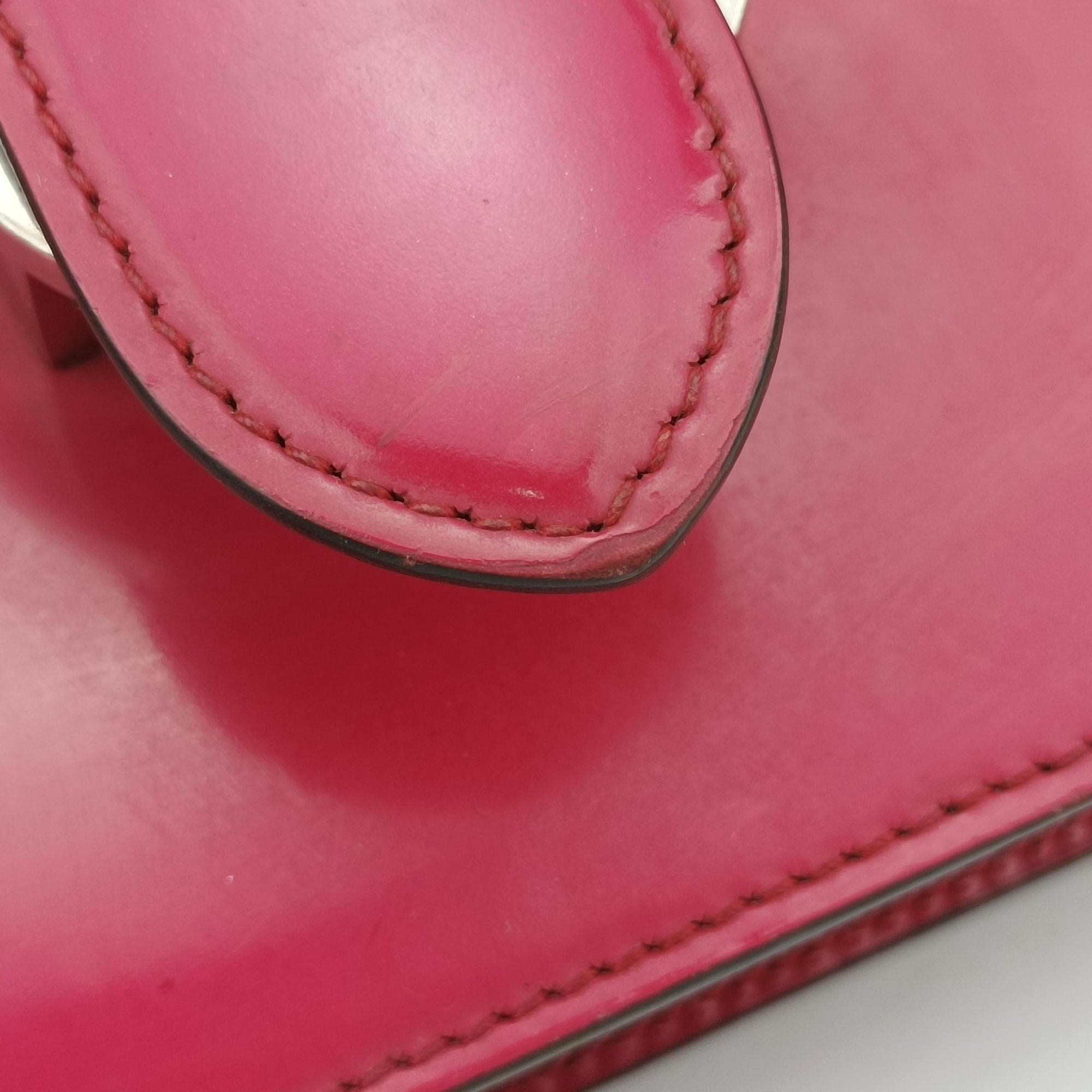 Interlocking G Red Patent Leather 387609 A018466107インターロッキングG レッド パテント 387609 A018466107