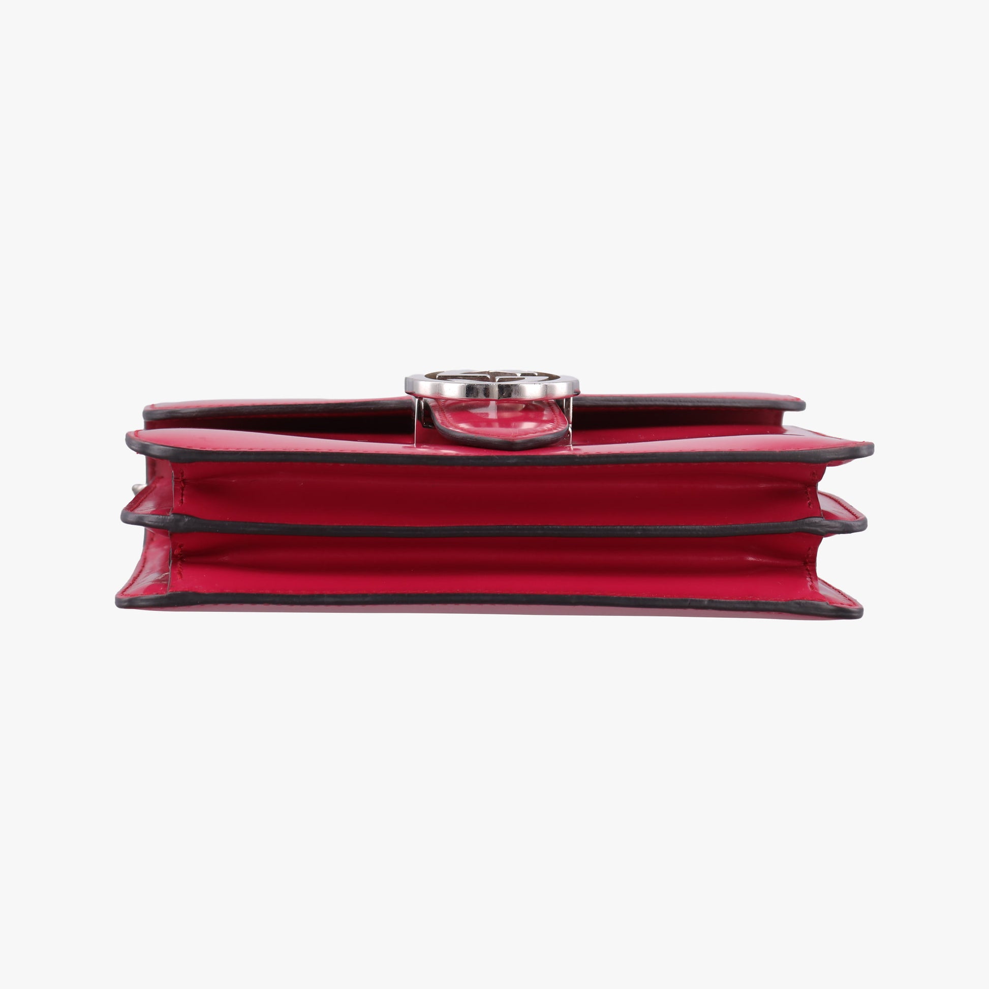 Interlocking G Red Patent Leather 387609 A018466107インターロッキングG レッド パテント 387609 A018466107