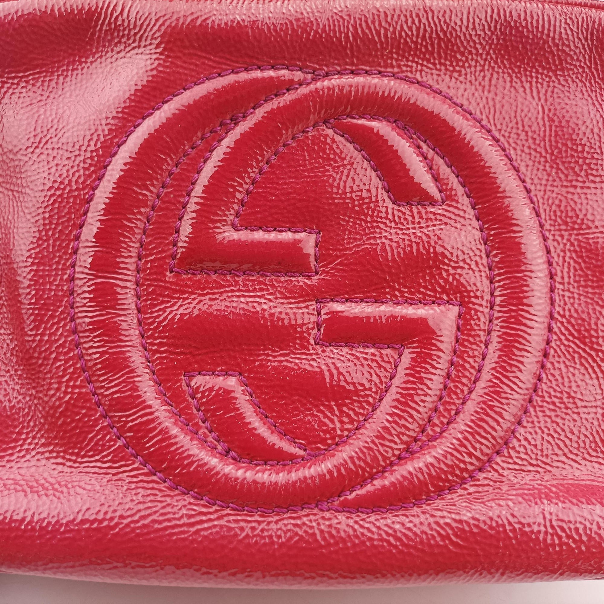 Soho Rose Patent Leather 308364 C015588287ソーホー ローズ レッド パテント 308364 C015588287