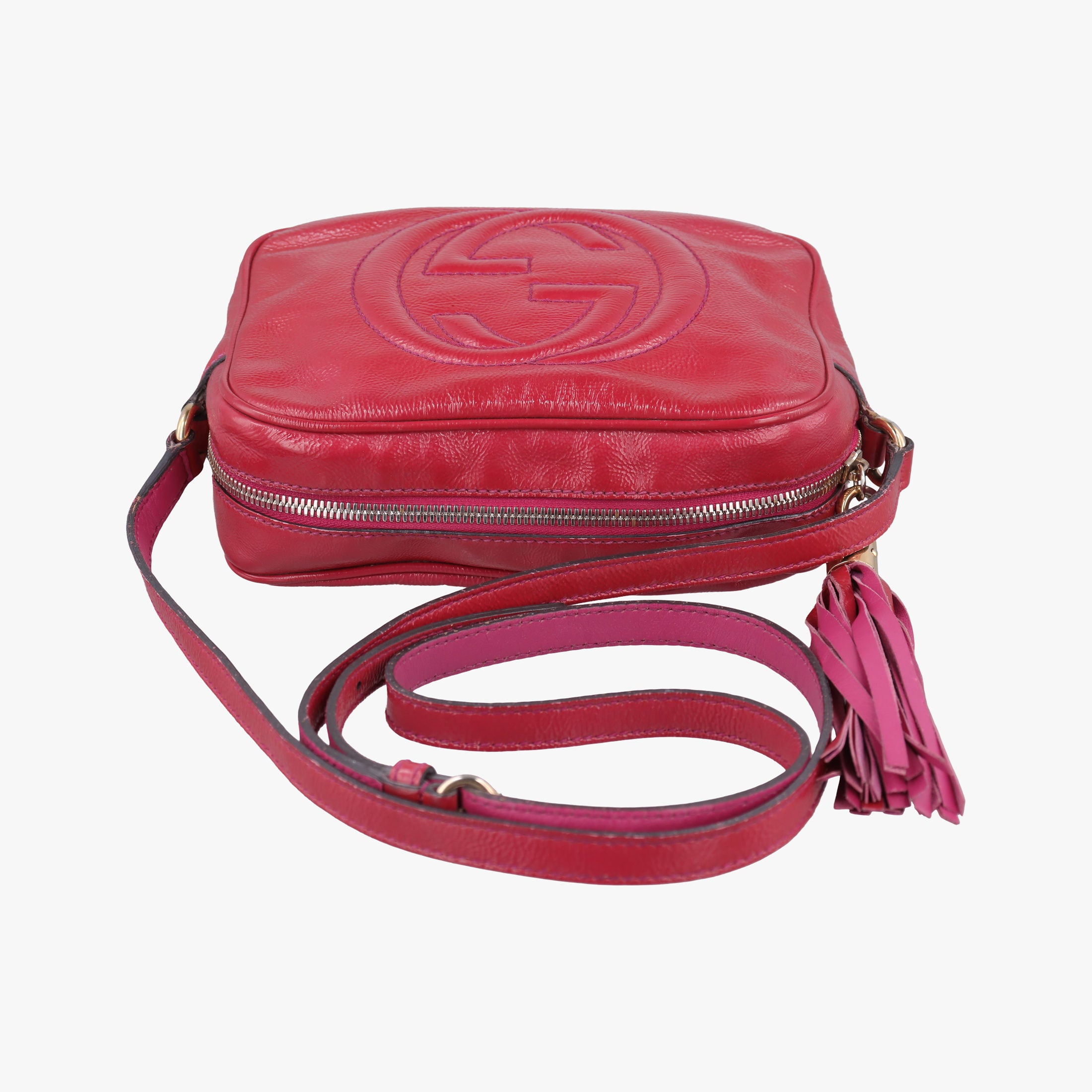Soho Rose Patent Leather 308364 C015588287ソーホー ローズ レッド パテント 308364 C015588287