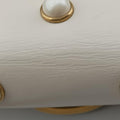 Broadway Pearl Bee White Leather 453778 I021993397ブロードウェイ パール ビー ホワイト レザー 453778 I021993397