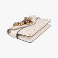 Broadway Pearl Bee White Leather 453778 I021993397ブロードウェイ パール ビー ホワイト レザー 453778 I021993397