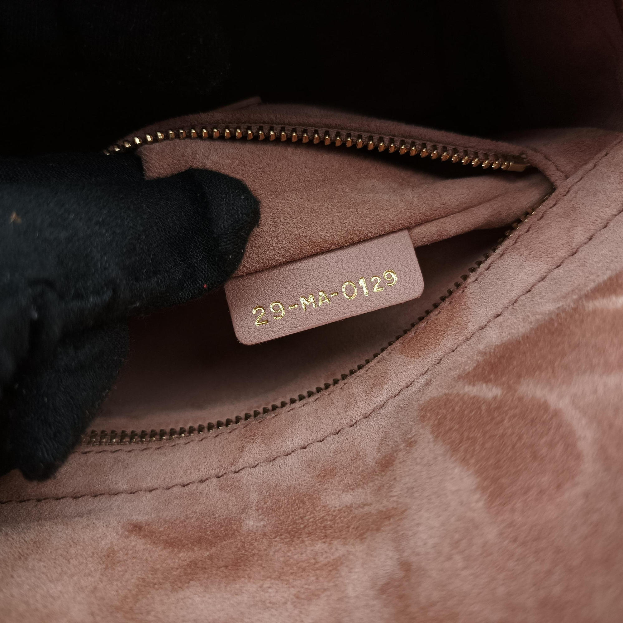 Lady Dior Pink Cannage Satin 29-MA-0129レディ ディオール ピンク カナージュ 絎縫 サテン 29-MA-0129