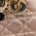 Lady Dior Pink Cannage Satin 29-MA-0129レディ ディオール ピンク カナージュ 絎縫 サテン 29-MA-0129