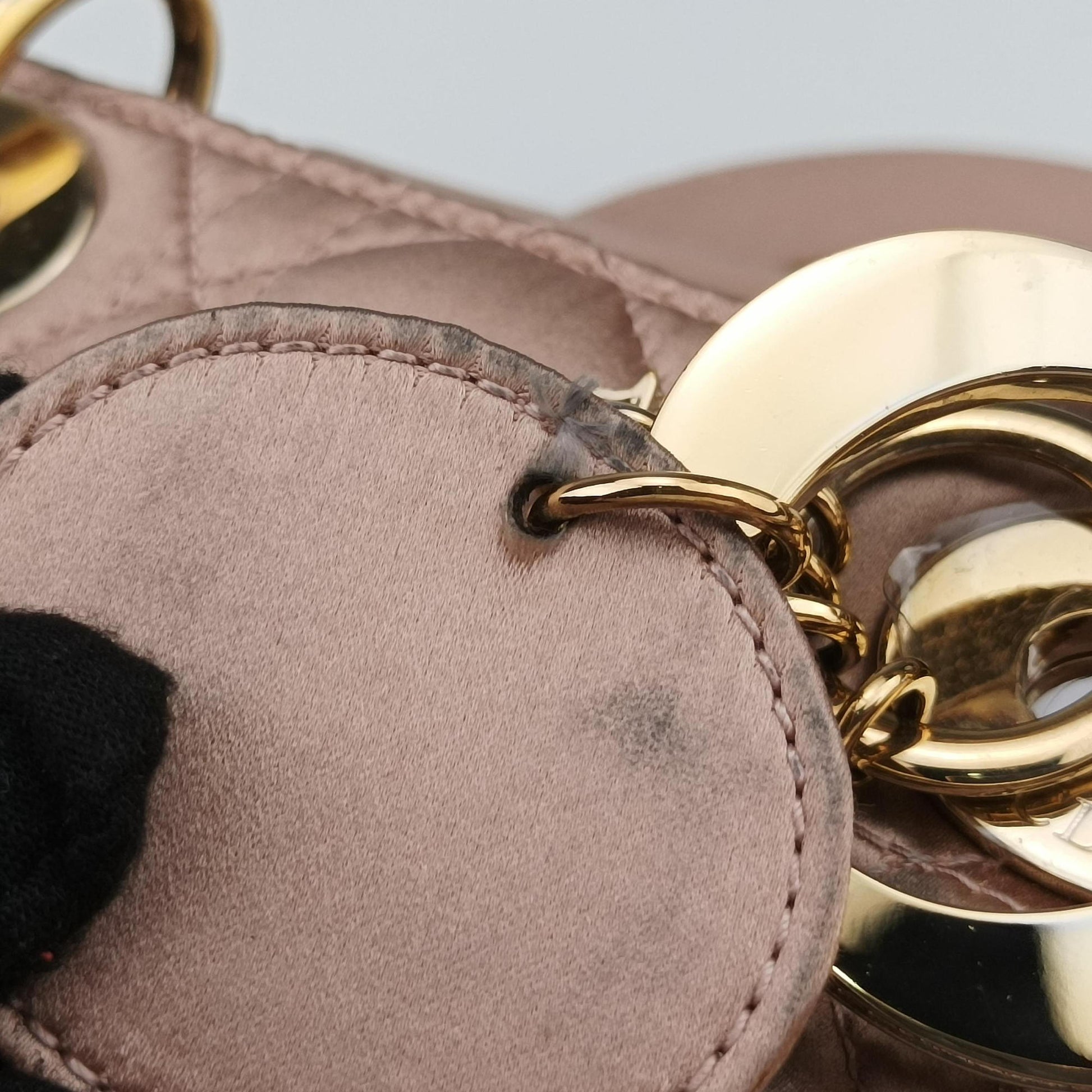 Lady Dior Pink Cannage Satin 29-MA-0129レディ ディオール ピンク カナージュ 絎縫 サテン 29-MA-0129