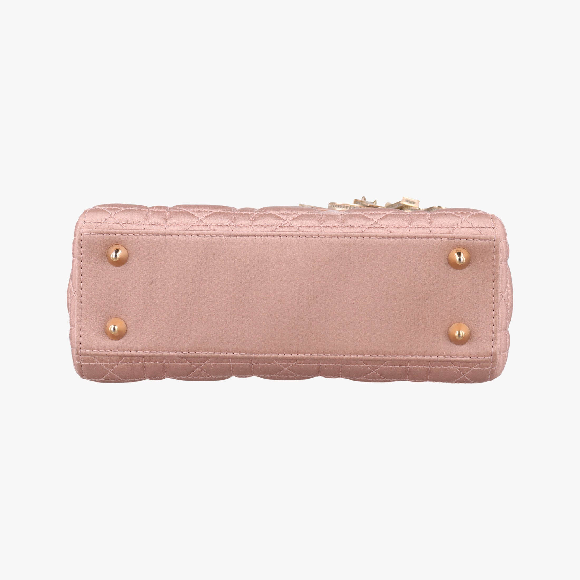 Lady Dior Pink Cannage Satin 29-MA-0129レディ ディオール ピンク カナージュ 絎縫 サテン 29-MA-0129