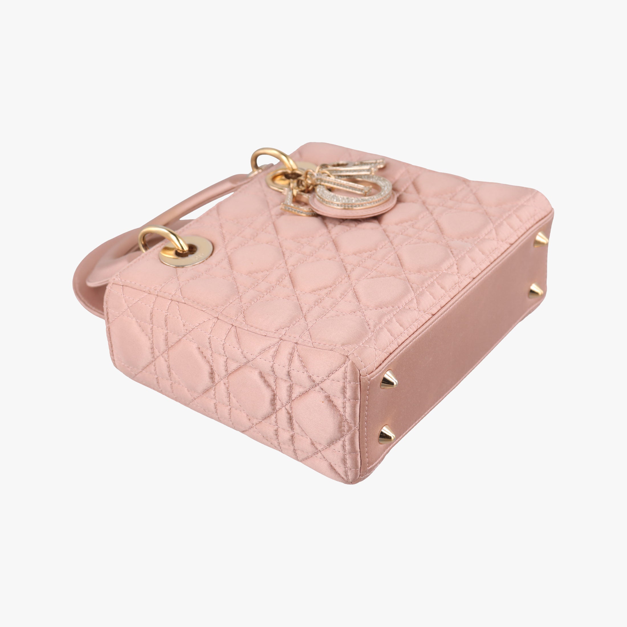 Lady Dior Pink Cannage Satin 29-MA-0129レディ ディオール ピンク カナージュ 絎縫 サテン 29-MA-0129