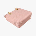 Lady Dior Pink Cannage Satin 29-MA-0129レディ ディオール ピンク カナージュ 絎縫 サテン 29-MA-0129