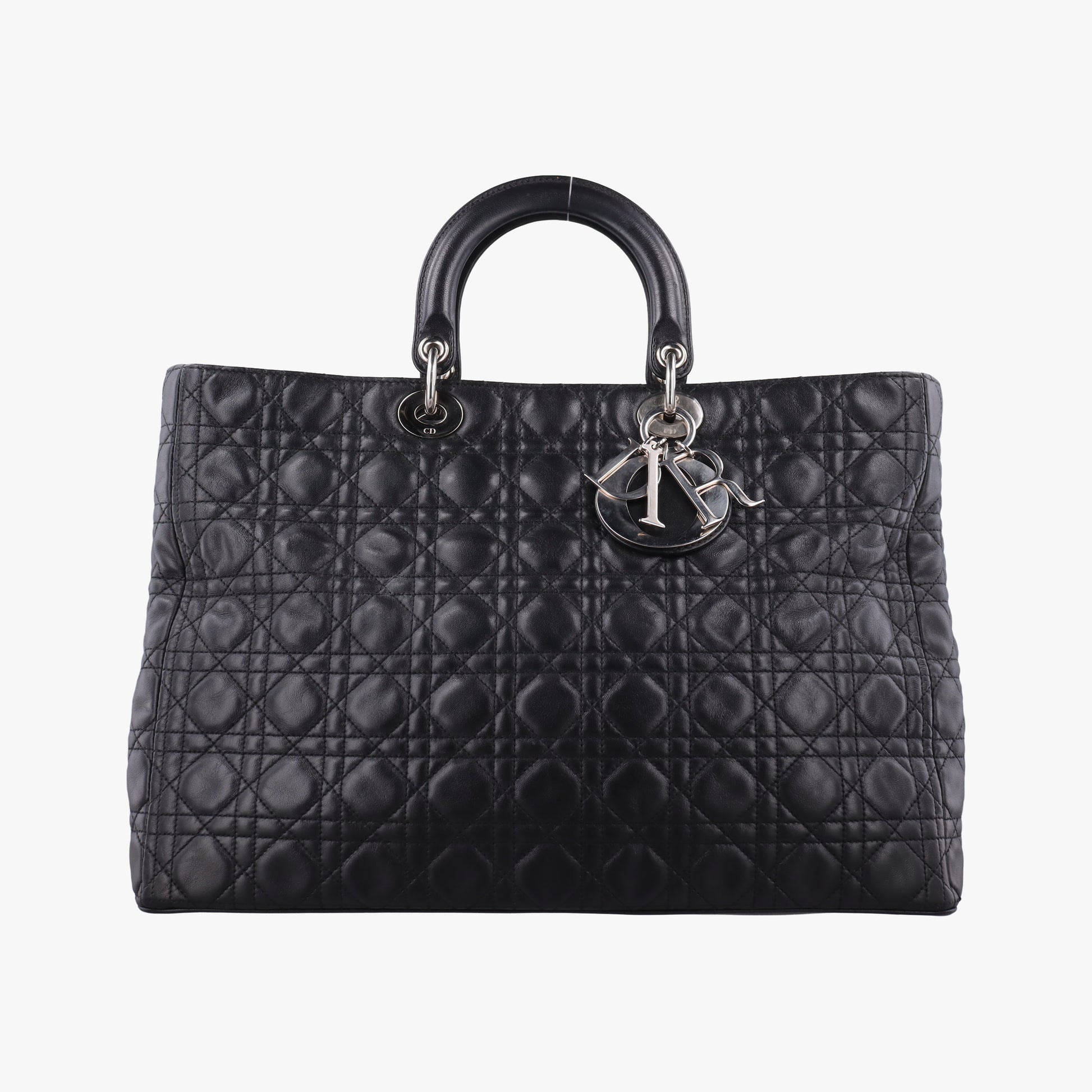 Lady Dior Black lambskin 26-MA-0170レディディオール ブラック ラムスキン 26-MA-0170