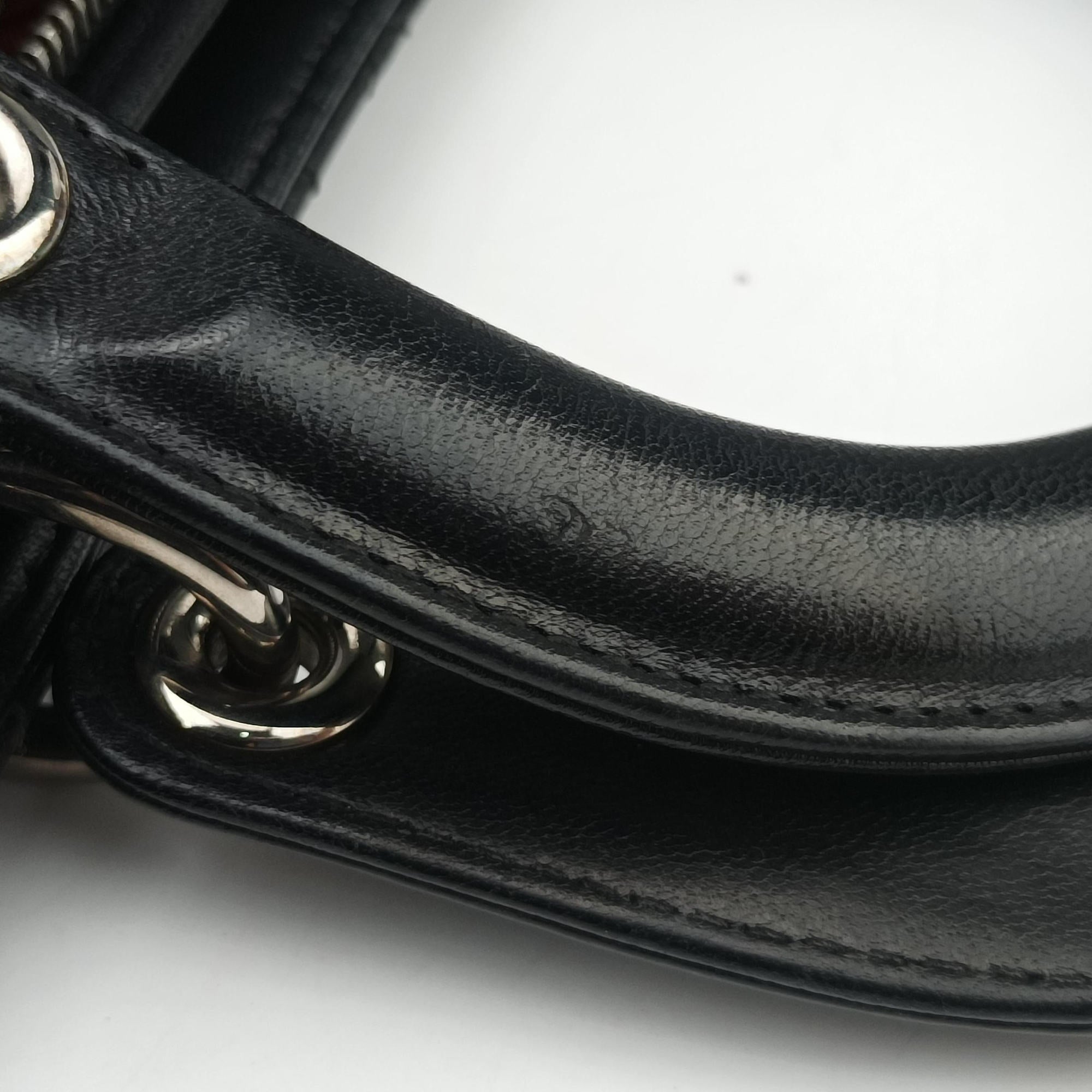 Lady Dior Black lambskin 26-MA-0170レディディオール ブラック ラムスキン 26-MA-0170