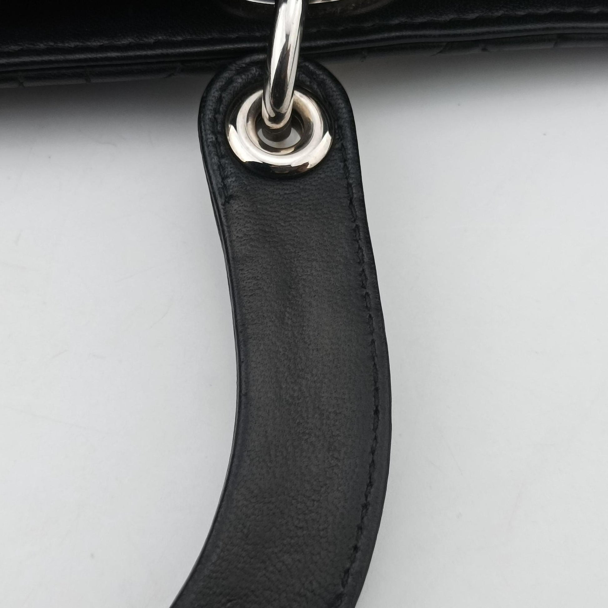 Lady Dior Black lambskin 26-MA-0170レディディオール ブラック ラムスキン 26-MA-0170
