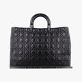 Lady Dior Black lambskin 26-MA-0170レディディオール ブラック ラムスキン 26-MA-0170