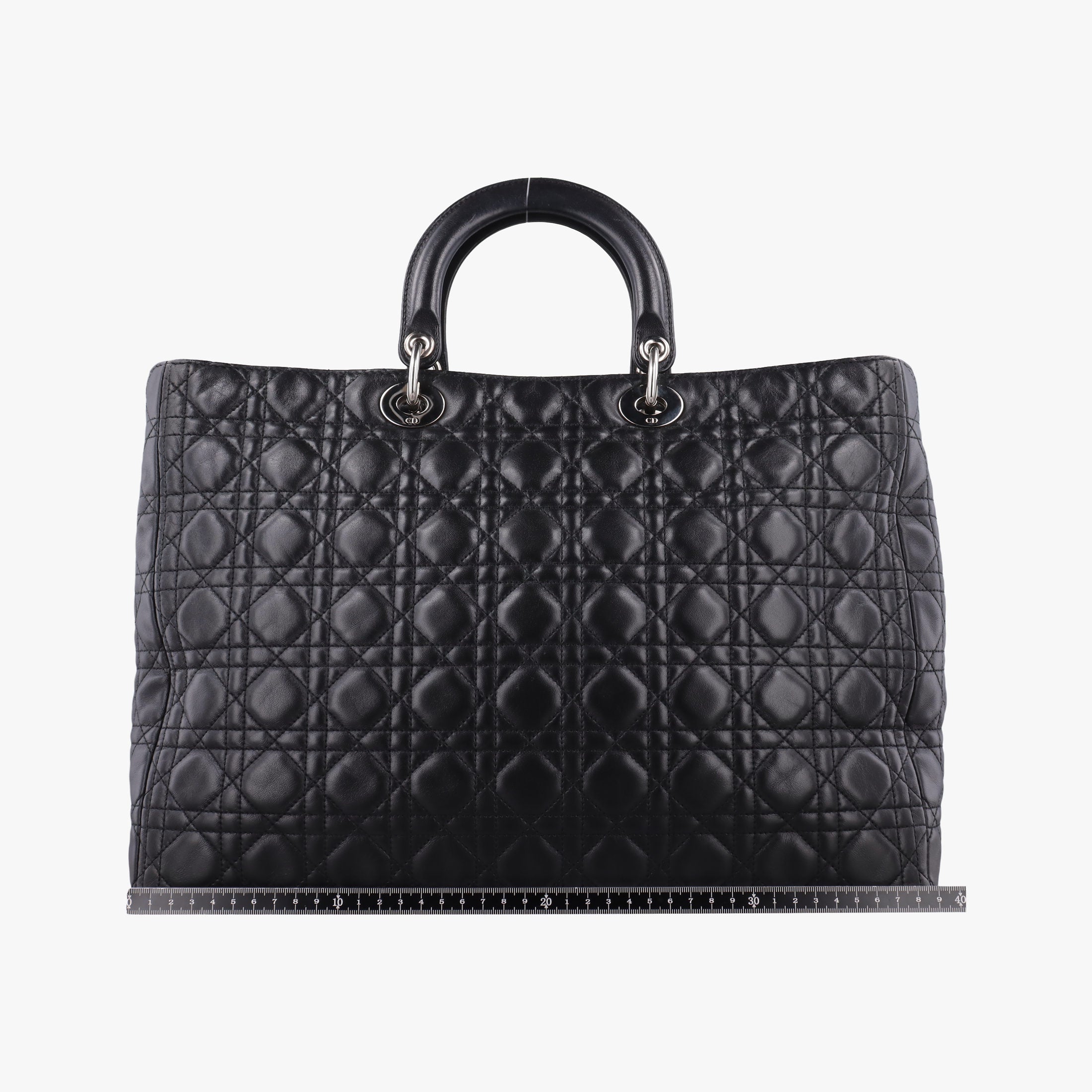 Lady Dior Black lambskin 26-MA-0170レディディオール ブラック ラムスキン 26-MA-0170