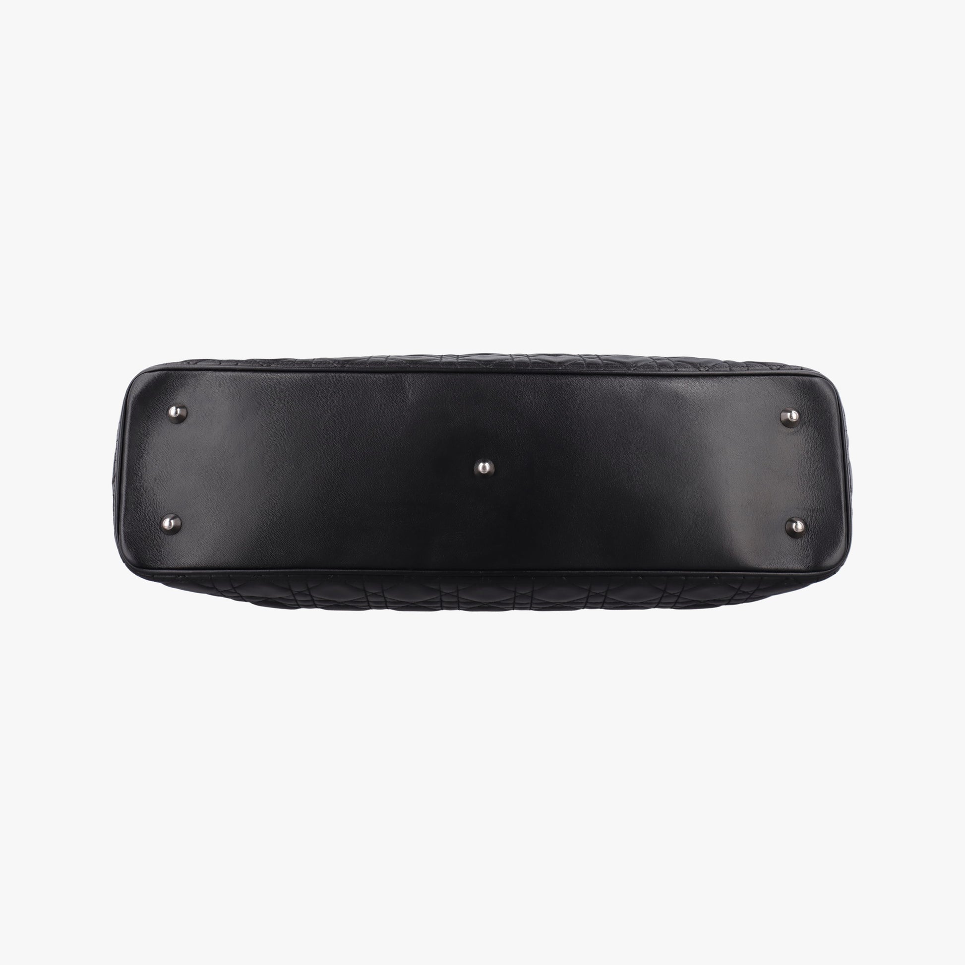 Lady Dior Black lambskin 26-MA-0170レディディオール ブラック ラムスキン 26-MA-0170