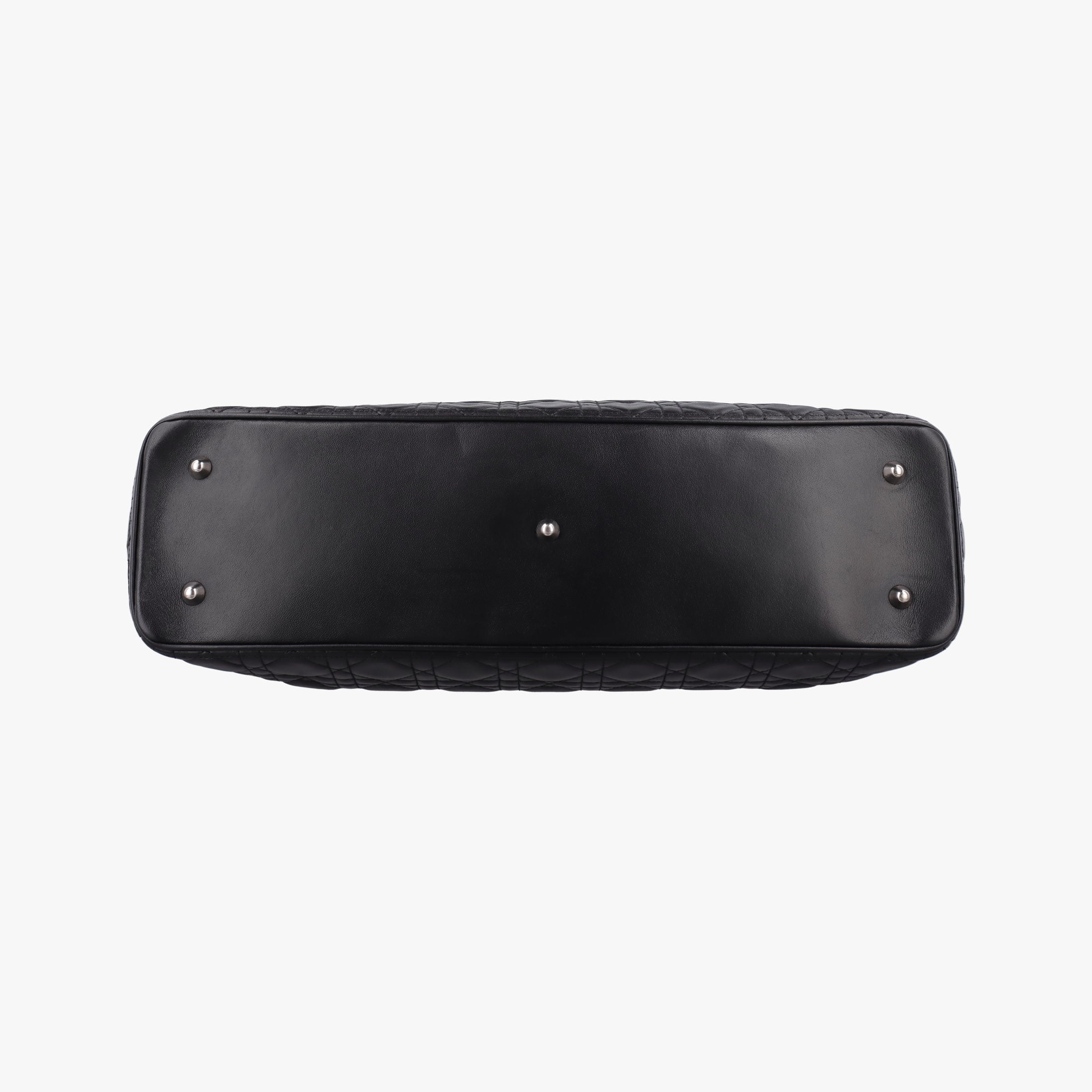 Lady Dior Black lambskin 26-MA-0170レディディオール ブラック ラムスキン 26-MA-0170