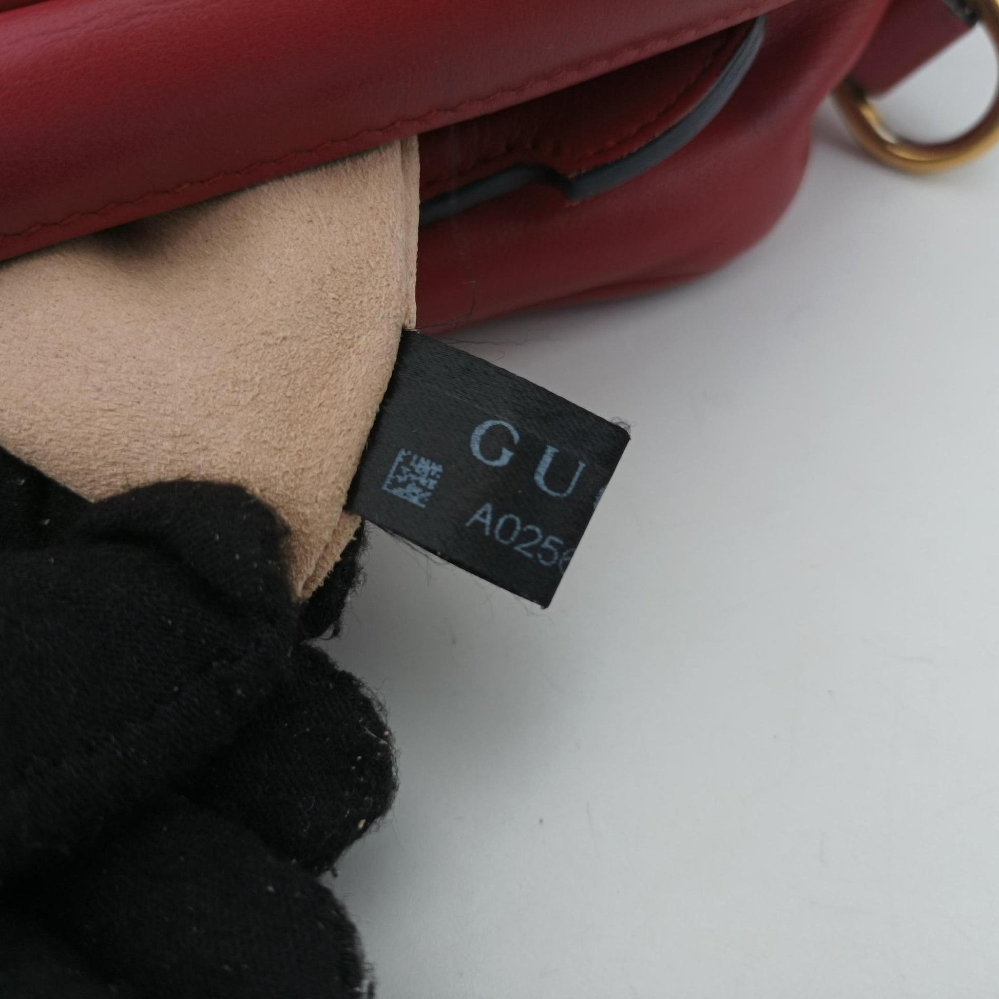 GG Marmont Red Leather 498100 A025661559GGマーモント レッド レザー 498100 A025661559