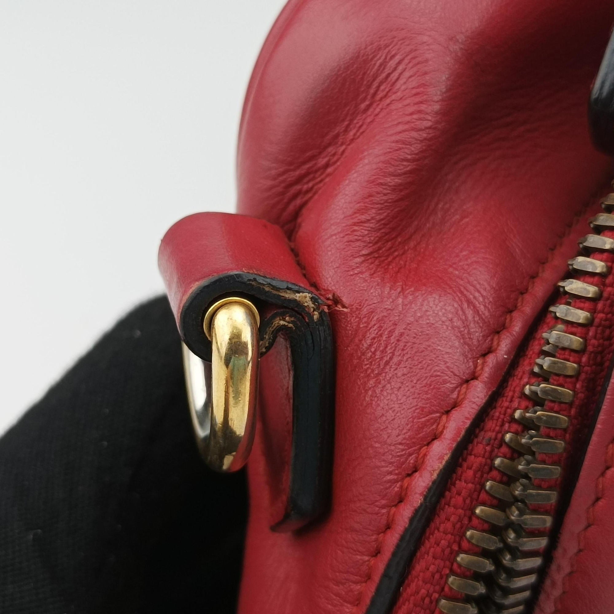GG Marmont Red Leather 498100 A025661559GGマーモント レッド レザー 498100 A025661559