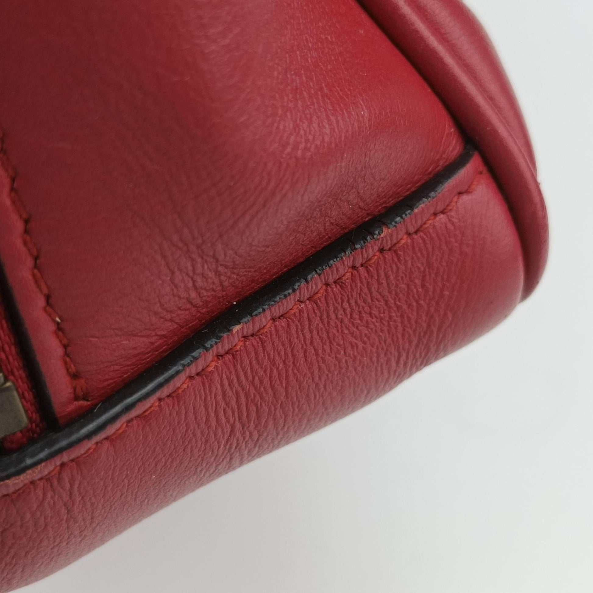GG Marmont Red Leather 498100 A025661559GGマーモント レッド レザー 498100 A025661559