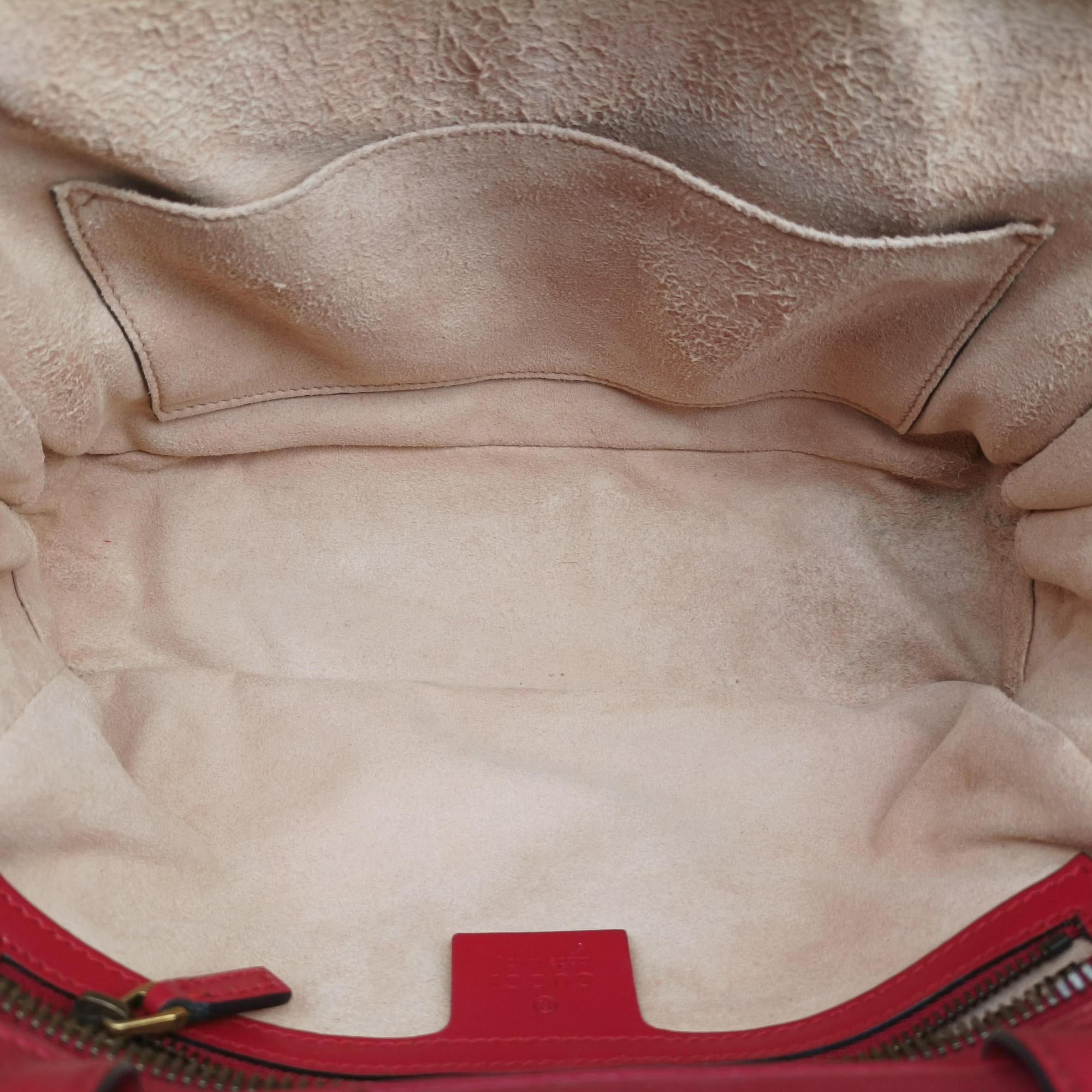 GG Marmont Red Leather 498100 A025661559GGマーモント レッド レザー 498100 A025661559