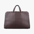 Triangle Logo Plate Brown Saffiano Leather VR0023 49三角 ロゴ プレート ブラウン サフィアーノレザー VR0023 49