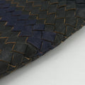 Intrecciato Dark Gray × Blue lambskin B04593134Yイントレチャート ダークグレー × ブルー ラムスキン B04593134Y