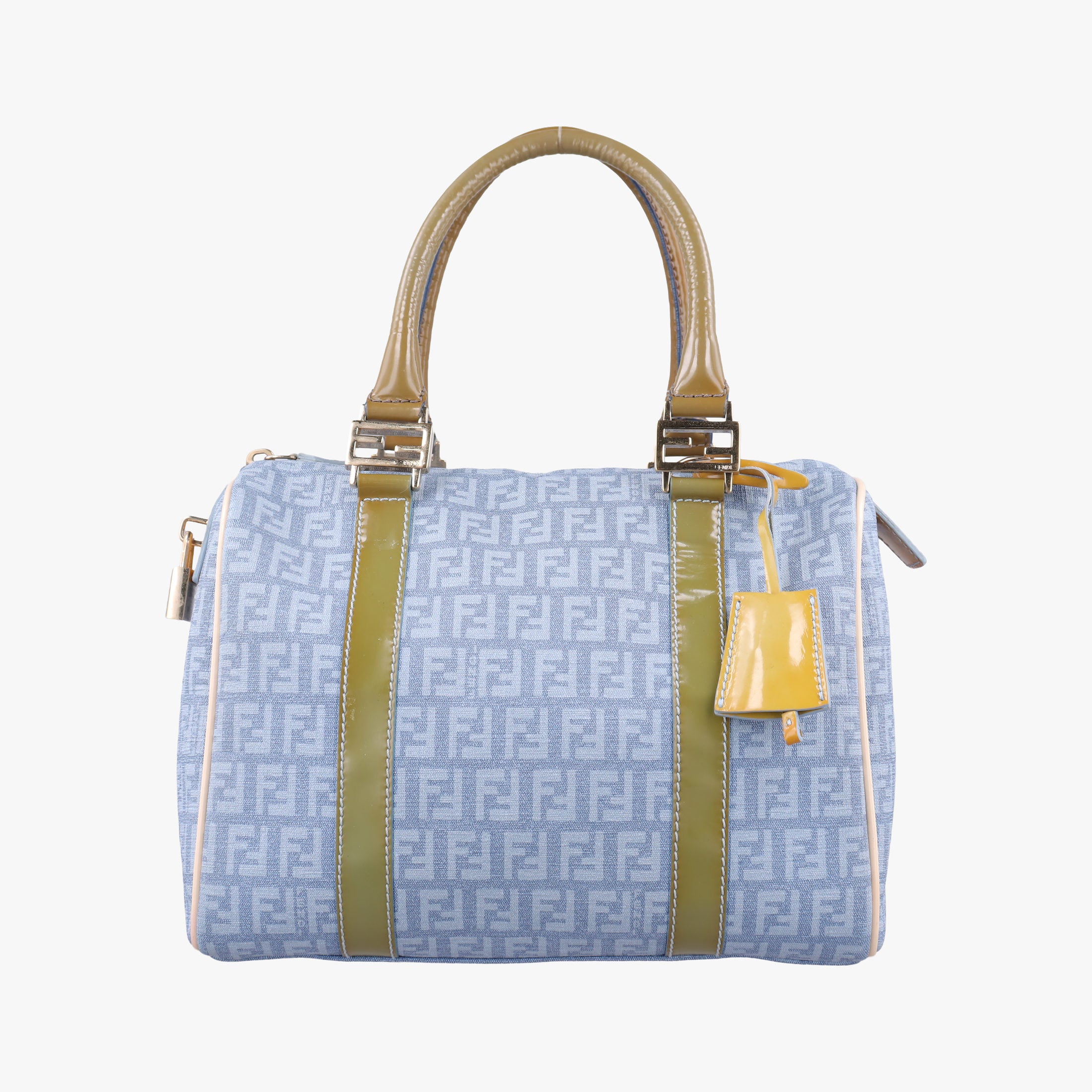 Zucchino Glitter Logo Blue PVC coated canvas 8BL068 2305/8BL/068/AP3/098ズッカ柄　ズッキーノ グリッターロゴ ブルー PVCコーティングキャンバス 8BL068 2305/8BL/068/AP3/098