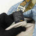 Zucchino Glitter Logo Blue PVC coated canvas 8BL068 2305/8BL/068/AP3/098ズッカ柄　ズッキーノ グリッターロゴ ブルー PVCコーティングキャンバス 8BL068 2305/8BL/068/AP3/098