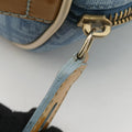 Zucchino Glitter Logo Blue PVC coated canvas 8BL068 2305/8BL/068/AP3/098ズッカ柄　ズッキーノ グリッターロゴ ブルー PVCコーティングキャンバス 8BL068 2305/8BL/068/AP3/098