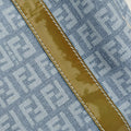 Zucchino Glitter Logo Blue PVC coated canvas 8BL068 2305/8BL/068/AP3/098ズッカ柄　ズッキーノ グリッターロゴ ブルー PVCコーティングキャンバス 8BL068 2305/8BL/068/AP3/098