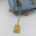 Zucchino Glitter Logo Blue PVC coated canvas 8BL068 2305/8BL/068/AP3/098ズッカ柄　ズッキーノ グリッターロゴ ブルー PVCコーティングキャンバス 8BL068 2305/8BL/068/AP3/098