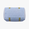 Zucchino Glitter Logo Blue PVC coated canvas 8BL068 2305/8BL/068/AP3/098ズッカ柄　ズッキーノ グリッターロゴ ブルー PVCコーティングキャンバス 8BL068 2305/8BL/068/AP3/098