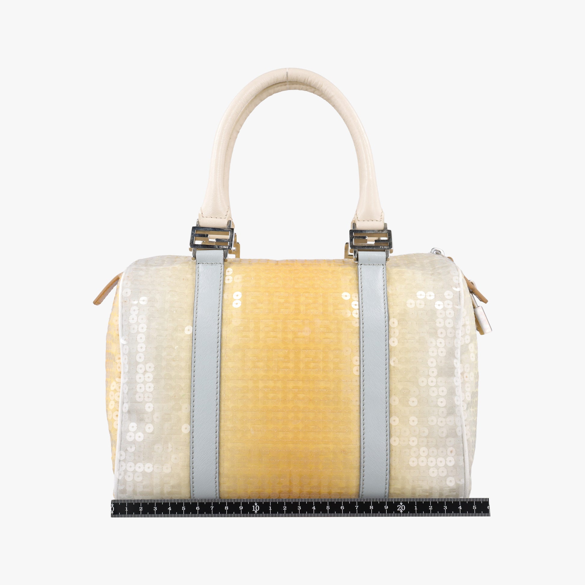 Zucchino Glitter Logo Yellow×Multicolour sequins 8BL068 2305/8BL068/AN9/098スパンコールイエローグラデーション イエロー×マルチカラー スパンコール 8BL068 2305/8BL068/AN9/098