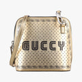 SEGA collaboration GUCCY print Golden Leather 511189 F024704930セガ コラボ GUCCYプリント ゴールド レザー 511189 F024704930