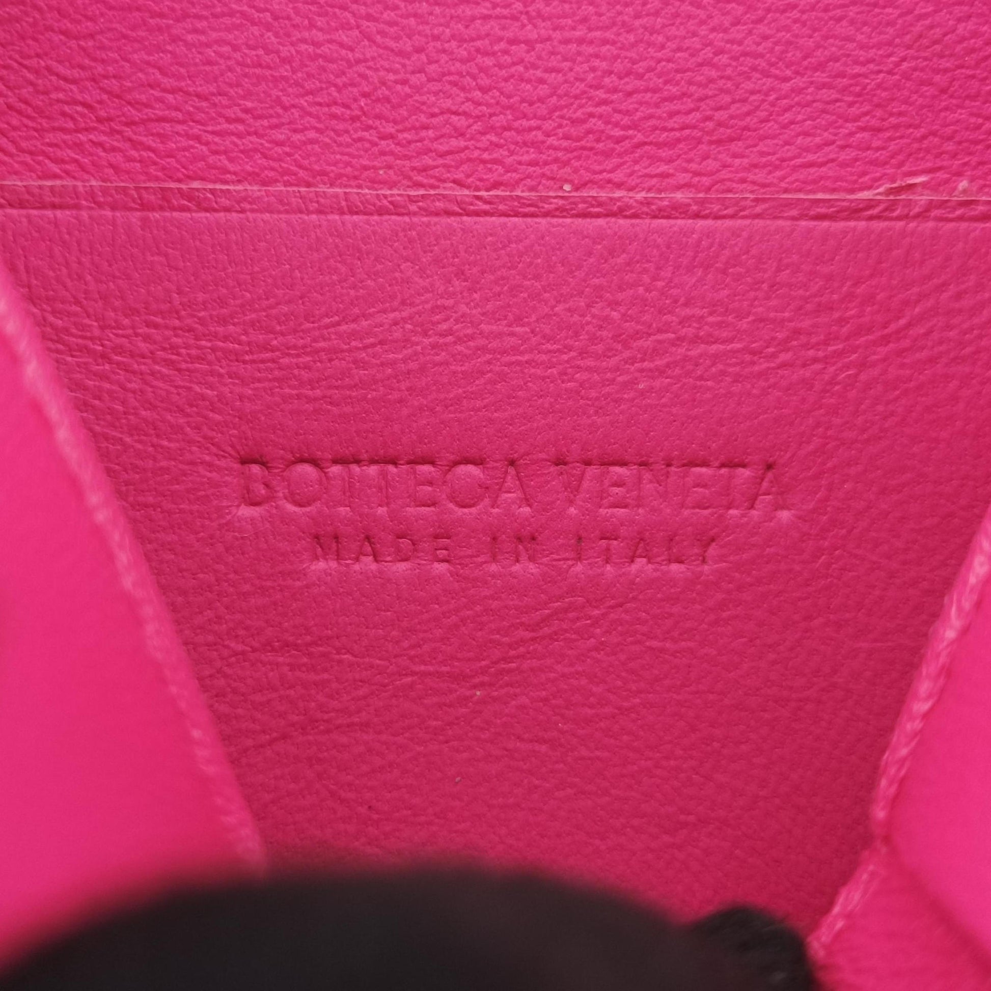 candy cassette Pink lambskin IC Chipキャンディカセット ピンク ラムスキン ICチップ