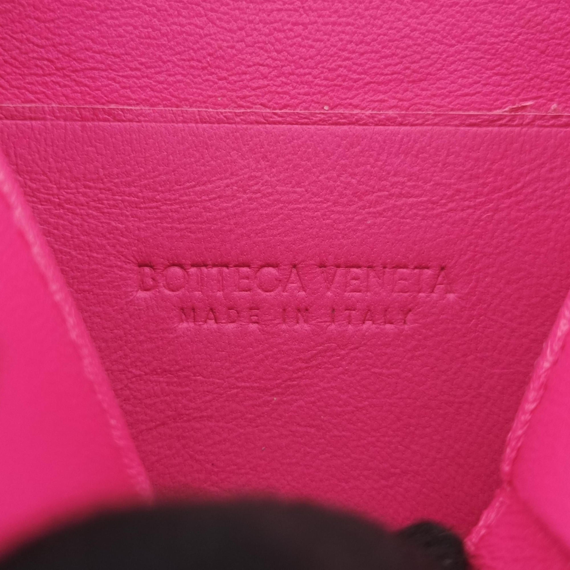 candy cassette Pink lambskin IC Chipキャンディカセット ピンク ラムスキン ICチップ